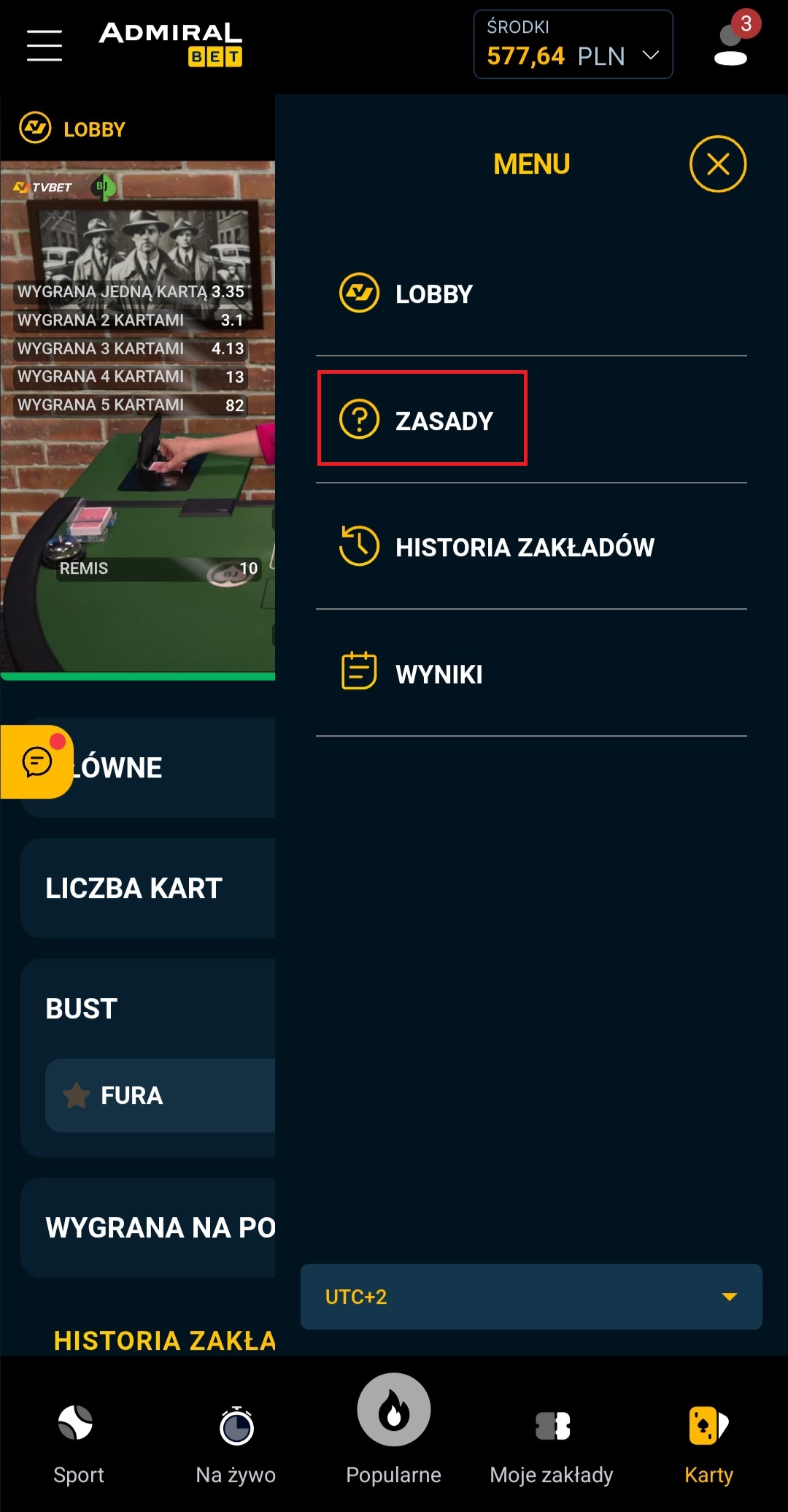 Zasady gier